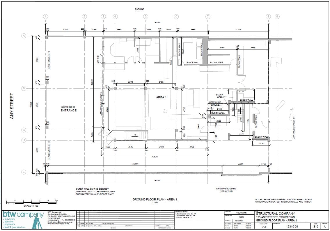 Building Set-Out Consultants, Taranaki | BTW Company